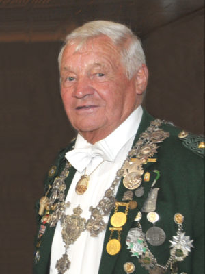 Ehrenpräsident Herbert Brust Der Ehrenpräsident der Wandsbeker Schützengilde - Herbert Brust.